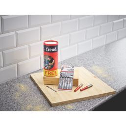 Freud 1/2" Shank Kitchen Fitters Set 7 Pieces