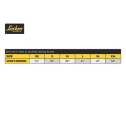 Snickers 8407 Womens Midlayer Jacket Black Size 12-14