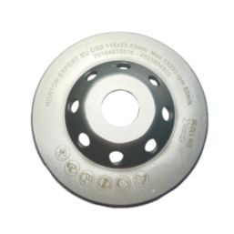 Norton Expert EU CG2  Multi-Material Diamond Grinding Cup 115mm (4") x 22.23mm