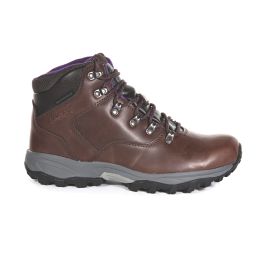 Regatta Bainsford Size 4 Womens Chestnut/Alpine Purple Waterproof  Non Safety Work Boots