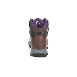 Regatta Bainsford  Womens  Non Safety Boots Chestnut/Alpine Purple Size 4