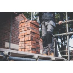 Scruffs Trade Holster Work Trousers Graphite 40" W 33" L