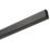 Rail & Tube Solutions Oval Wardrobe Rail Matt Black 1219mm x 15mm