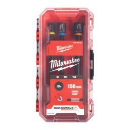 Milwaukee  Hex Shank Impact Nut Driver 8mm-13mm 3 Piece Set