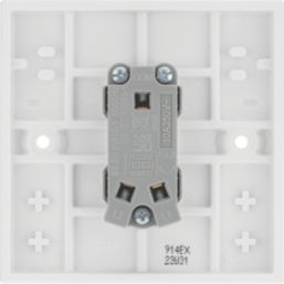 British General 900 Series 10A 10AX 1-Gang 1-Way Press to Exit Switch White