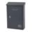 Smith & Locke  Compact Post Box Grey Gloss
