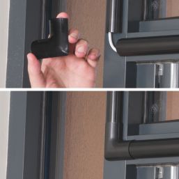 D-Line PVC Black Mini Trunking 30mm x 15mm x 2m