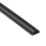 D-Line PVC Black Mini Trunking 30mm x 15mm x 2m