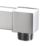 Bristan  Wall-Fed Square Shower Arm Chrome 330mm x 60mm