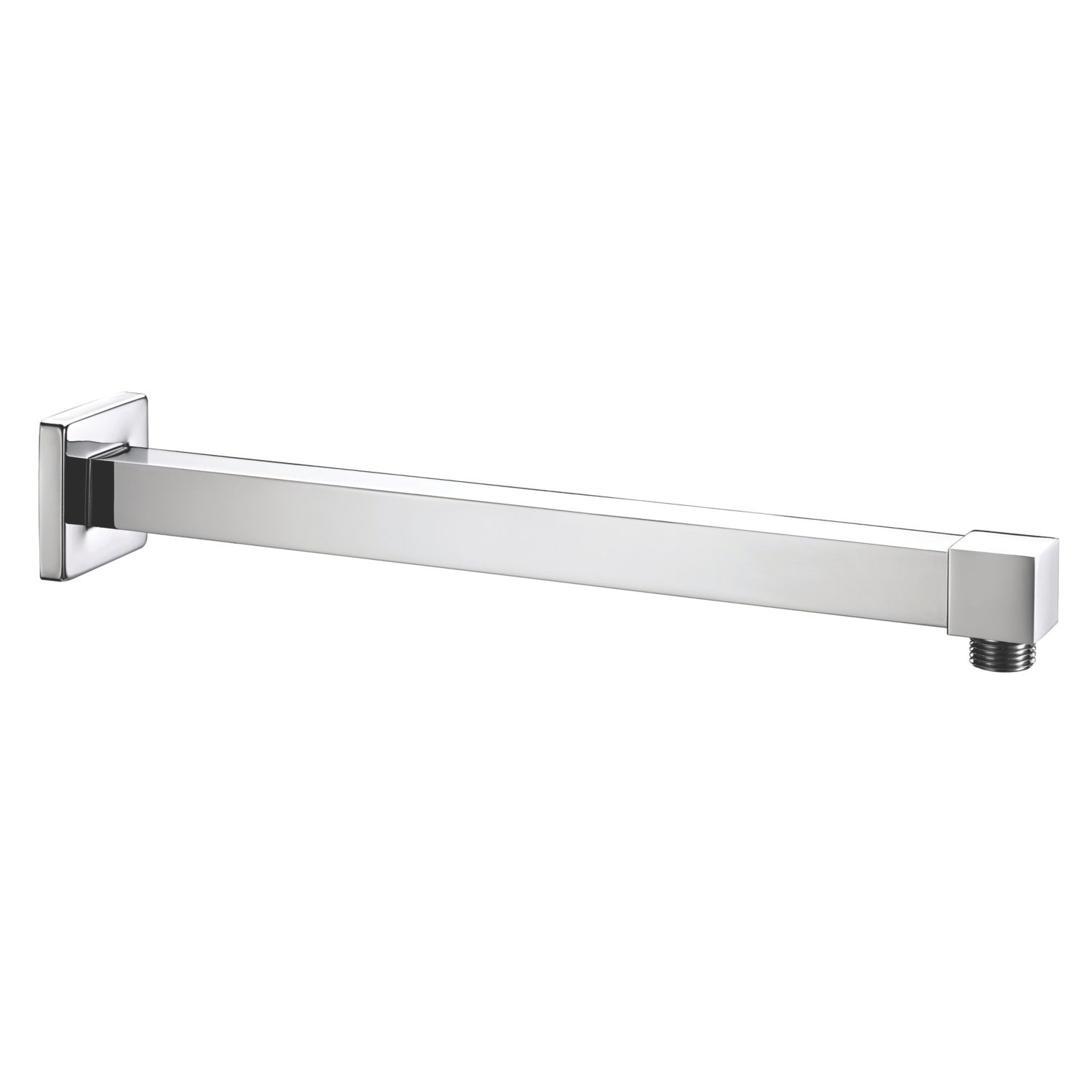 Bristan Wall-Fed Square Shower Arm Chrome 330mm x 60mm (527RH)