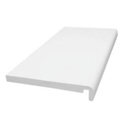 FloPlast Mammoth Fascia Boards White 250mm x 18mm x 3000mm 2 Pack