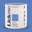LickPro  2.5Ltr Blue 19 Vinyl Matt Emulsion  Paint