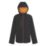 Regatta Navigate  2-Layer Hooded Jacket Black/Orange Pop Large 41.5" Chest