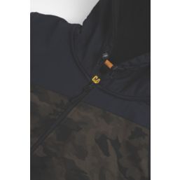 CAT Trade Hooded Sweatshirt Night Camo Black 2X Large 50-53" Chest