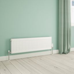 Flomasta 300mm x 1000mm 2585BTU White Type 21 Convector Radiator