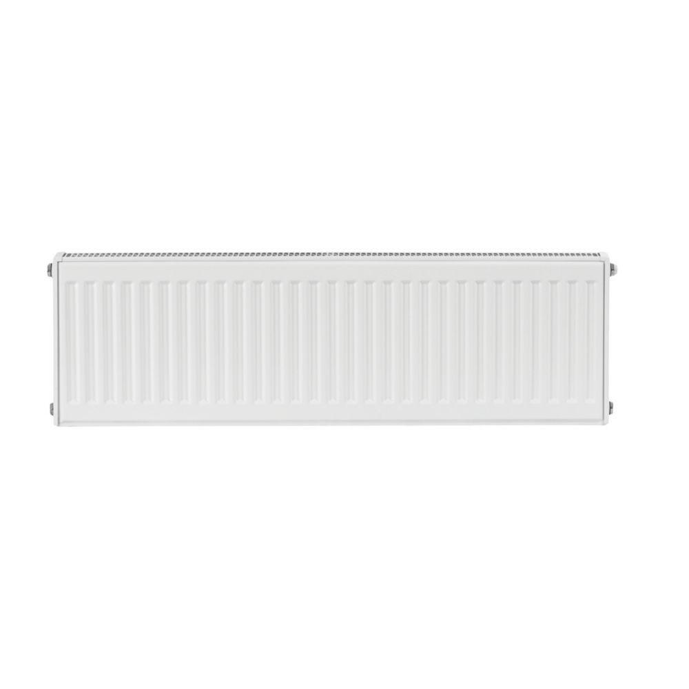 Flomasta 300mm x 1000mm 2585BTU White Type 21 Convector Radiator