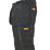 DeWalt Logan Pro-Stretch Work Trousers Black 32" W 31" L