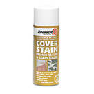 Zinsser Matt Cover Stain Spray White 400ml