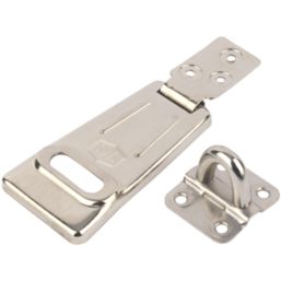 Smith & Locke Hasp & Staple Nickel 96mm