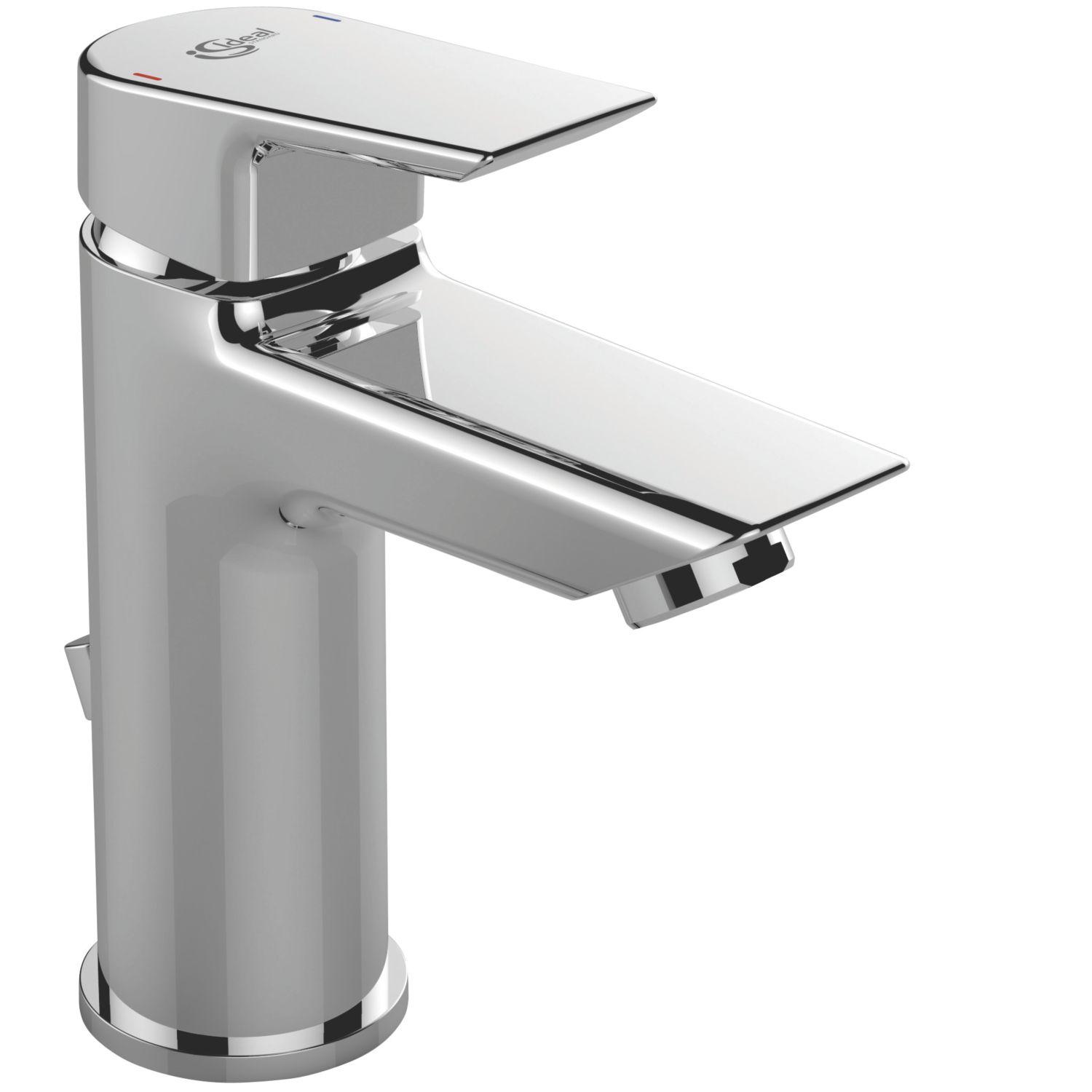 Ideal Standard Tesi Basin Mono Mixer Bathroom Tap with Pop-Up Waste Chrome (5289X)