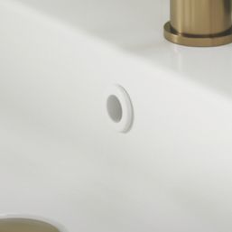 White Basin Overflow Ring 22mm