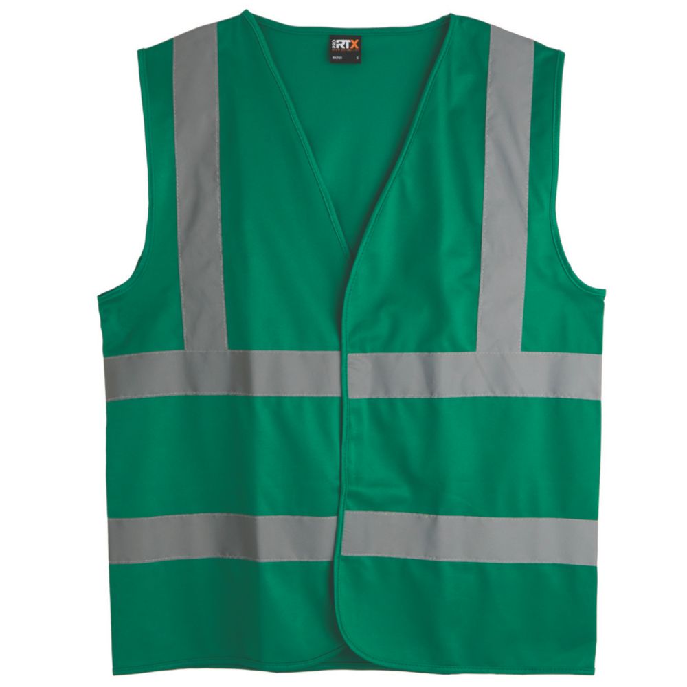 Pro RTX High Visibilty Waistcoat Paramedic Green 2X Large 52