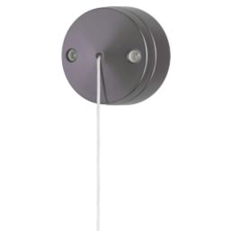 LAP  6A 2-Way Pull Cord Switch Black Nickel