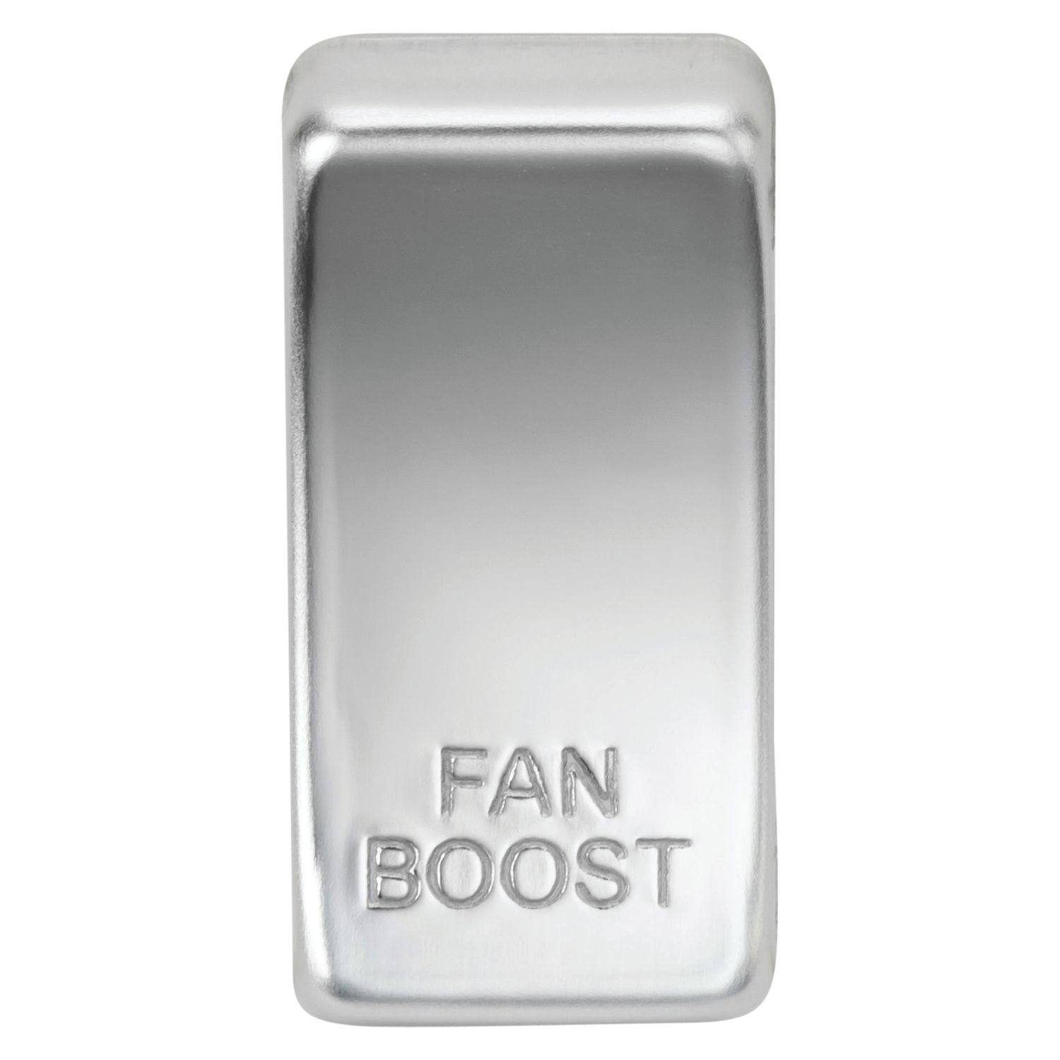 Knightsbridge 'FAN BOOST' Switch Cover Polished Chrome (528CR)