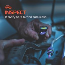 Nebo Sim Mini UV Rechargeable LED Flashlight Black 150lm