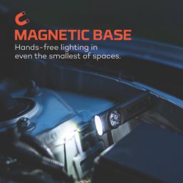 Nebo Sim Mini UV Rechargeable LED Flashlight Black 150lm