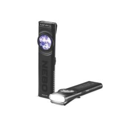 Nebo Sim Mini UV Rechargeable LED Flashlight Black 150lm