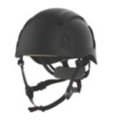 JSP EVO ALTA Baseworker Safety Helmet with Chinstrap Black