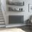 Ximax Aurora 600mm x 1200mm 3481BTU Anthracite Horizontal Designer Radiator