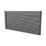 Ximax Aurora 600mm x 1200mm 3481BTU Anthracite Horizontal Designer Radiator
