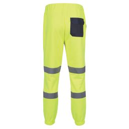 Regatta Pro Hi-Vis Joggers Yellow / Navy Medium 31" W 28" L