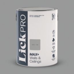 LickPro Max+ 5Ltr Grey 06 Eggshell Emulsion  Paint