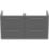 Ideal Standard i.life B Wall Hung Vanity Unit with Chrome Handles & Double Basin Matt Quartz Grey 1200mm x 505mm x 630mm