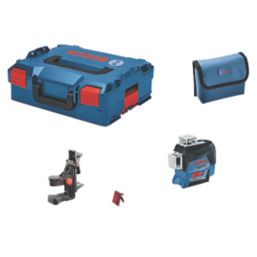 Bosch GLL 3-80 C 12V Li-Ion CoolPack Red Self-Levelling Multi-Line Laser Level - Bare