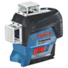 Bosch GLL 3-80 C 12V Li-Ion CoolPack Red Self-Levelling Multi-Line Laser Level - Bare