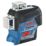 Bosch GLL 3-80 C 12V Li-Ion CoolPack Red Self-Levelling Multi-Line Laser Level - Bare