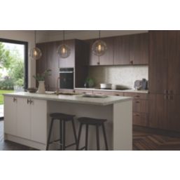 Wilsonart  Matt White Sparkle Effect Laminate Worktop 3000mm x 600mm x 38mm