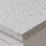 Wilsonart  Matt White Sparkle Effect Laminate Worktop 3000mm x 600mm x 38mm