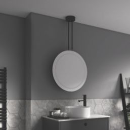 Sensio Ivy Round Illuminated Hanging Bathroom Mirror With 1728lm LED Light 600mm x 1433mm