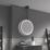 Sensio Ivy Round Illuminated Hanging Bathroom Mirror With 1728lm LED Light 600mm x 1433mm