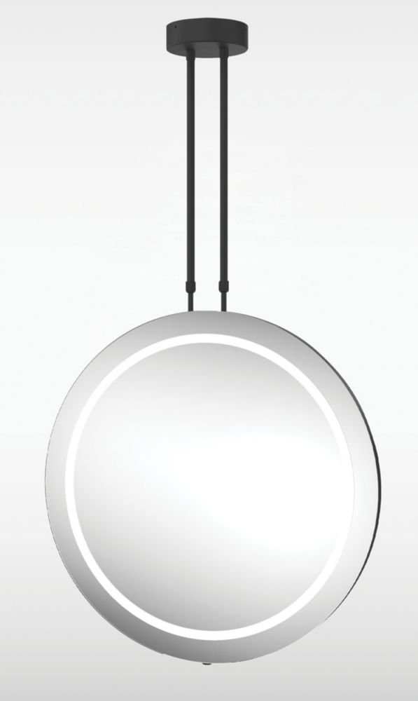 Sensio Ivy Round Illuminated Hanging Bathroom Mirror With 1728lm LED