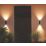 Philips Hue Appear Outdoor LED Smart Wall Light Black 8W 710-1180lm 2 Pack