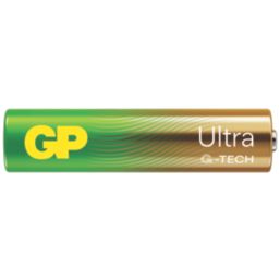 GP Batteries Ultra AAA Alkaline Batteries 4 Pack