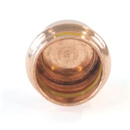 Conex Banninger B Press Gas  Copper Press-Fit Stop Ends 28mm 10 Pack