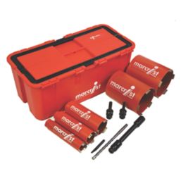 Marcrist DCU650-SF Diamond Core Bit Set 5 Cores