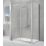 Triton Neo Eight Framed Rectangular Sliding Door Shower Enclosure  Chrome  1200mm x 800mm x 1900mm